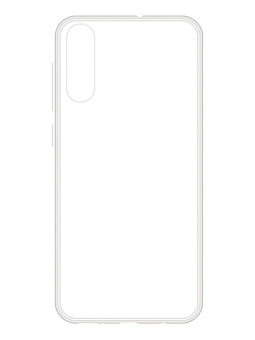 Чехол для смартфона Samsung Galaxy A57 - силиконовый черный