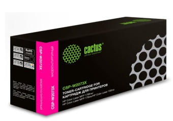 Картридж лазерный Cactus CSP-W2073X для HP Color Laser 150a/150nw/178nw MFP/179fnw пурпурный