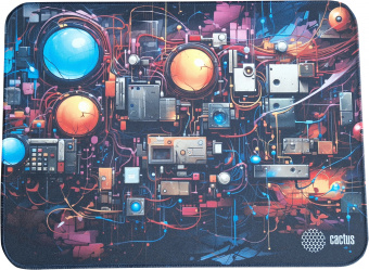 Коврик для мыши CACTUS [CS-MP-PRO15XL] 400x300x3мм, Wires