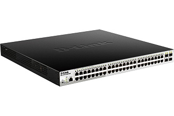 Коммутатор 48 port D-Link DGS-1210-52MP/ME/B 1000 Мбит/сек 48*PoE 4*SFP