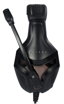 Наушники проводные Oklick HS-L370G Eclipse (мониторные полноразмерные, 20-20 000 Гц, 105дБ, 2м) black