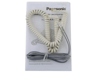 Телефон проводной Panasonic KX-TS 2388 RUW (АОН, спикерфон, белый)