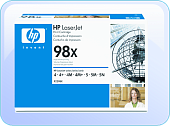 Картридж лазерный HP 98X (92298X) для HP 4/4+/4M/4M+/5/5M/5N, 8800 стр. черный