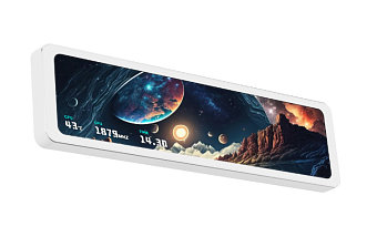 Универсальный дисплей Thermalright Trofeo Vision 11.3 LCD 11.3” IPS 1920x400 White