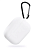 Чехол для наушников Apple Airpods Pro - Gurdini прорезиненный soft touch c карабином, белый