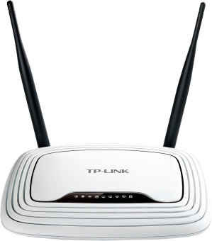 Wi-Fi роутер TP-Link TL-WR841N N300, 2.4 ГГц, 100 Мбит/с, белый