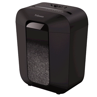 Уничтожитель бумаги Fellowes PowerShred LX50 (секр.P-4, перекрестный, 9 листов, 17 литров, скрепки/с
