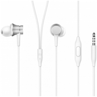 Наушники проводные Xiaomi Mi In-Ear Basic 3.5мм Silver