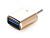 Переходник–адаптер USB-C (m)  --  USB-A (f), iNeez (OTG) Gold