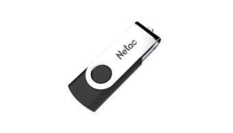 Флешка .32Gb Netac U505 USB2.0 металлическая поворотная крышка