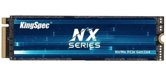 Накопитель SSD M.2 .256Gb KingSpec NX-256 (PCI-E 3.0 x4, 3200/1600 Мбайт/сек)