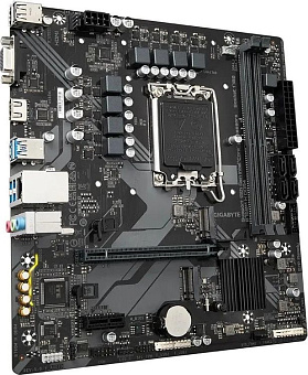 Материнская плата Socket-1700 Gigabyte B760M H DDR4 (B760) 2*DDR4 HDMI VGA mATX