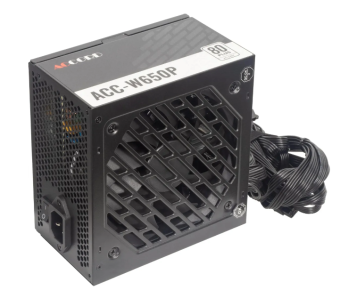 Блок питания .650W Accord ACC-W650P 80 PLUS WHITE (120mm, 24+8pin, 3*8pin, 6*Sata, 2*IDE)