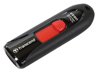 Флешка 32Gb Transcend JetFlash 590 USB черный