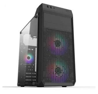 Корпус GameMax 6506 TG (MidiTower, 1*USB2.0, 1*USB3.0, mATX) черный