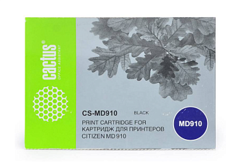 Картридж матричный Cactus CS-MD910 черный для Citizen MD-910