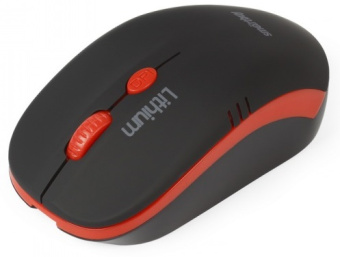 Мышь беспроводная Smartbuy ONE 344CAG Wireless с Li-Ion зарядкой от USB Black