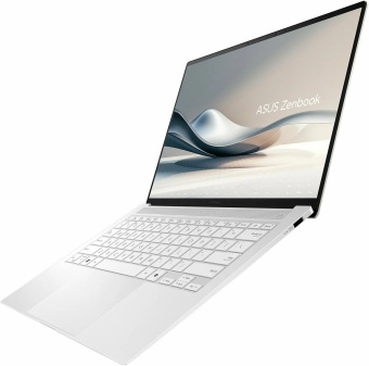 Ноутбук ASUS Zenbook S14 UX5406SA Ultra 7 258V/32G/1Tb SSD/Intel Arc/14"OLED WQXGA/Win11/White (белы