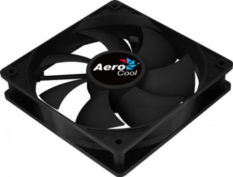 Вентилятор для корпуса 120mm Aerocool Force 12 PWM (4pin, 120х120х25мм, 23.7дБ, 500-1500об/мин) Black