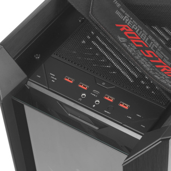 Корпус ASUS ROG STRIX HELIOS CASE GX601 (Aura Sync, вентиляторы 140мм, ATX, RGB-подсветка) чёрный