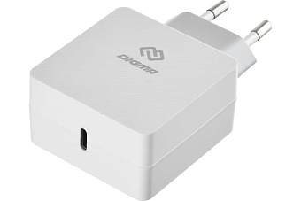 Сетевое зарядное устройство Digma DGPD 18W USB-C White