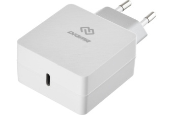 Сетевое зарядное устройство Digma DGPD 18W USB-C White