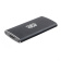 Внешний контейнер USB3.0 -> mSATA", AgeStar 3UBMS2, алюминий, черный