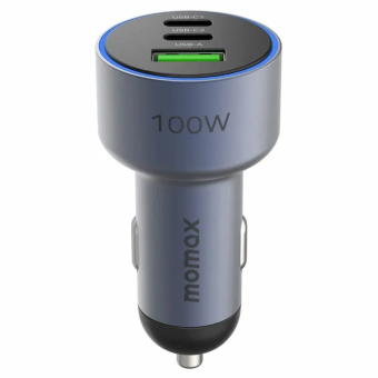 Автомобильное зарядное устройство Momax UC17 100W USB-C Midnight