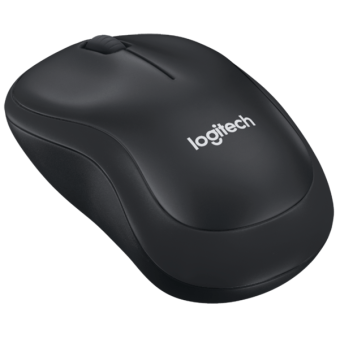 Мышь беспроводная Logitech B220 Wireless Silent Black