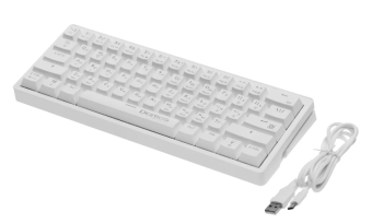 Клавиатура проводная Defender Deimos GK-303 White
