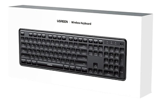 Клавиатура беспроводная UGREEN K331 Wireless Keyboard Black
