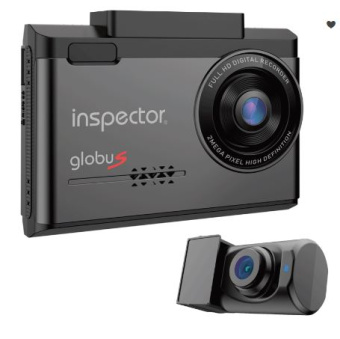 Видеорегистратор с радар-детектором Inspector GlobuS GPS FullHD Black