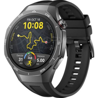 Смарт-часы Huawei Watch GT 5 Pro Black Fluoroelastomer