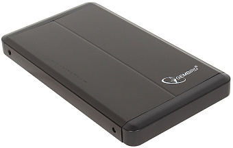 Внешний контейнер USB3.0 -> SATA 2.5", Gembird EE2-U3S-2-BL, алюминий, чёрный