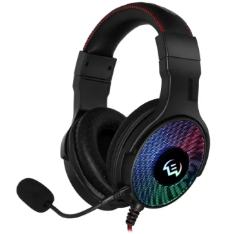 Наушники проводные SVEN AP-U1001MV RGB USB jack 3.5мм чёрный