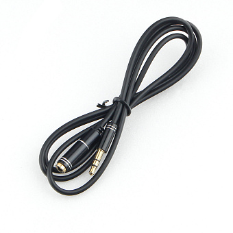 Кабель аудио-видео 3.5Jack (m) < - > 3.5Jack (f)  1.0м, Cablexpert, удлинительный, блистер, черный