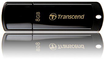 Флешка . 8Gb Transcend JetFlash 350 USB черный