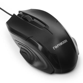 Мышь проводная Гарнизон GM-110 USB Black