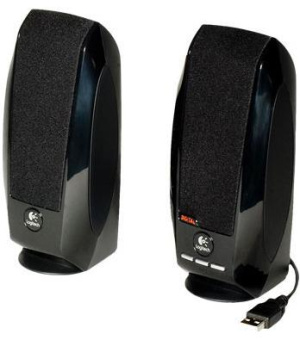 Акустическая система Logitech S-150 (2x0.6W, USB) черный
