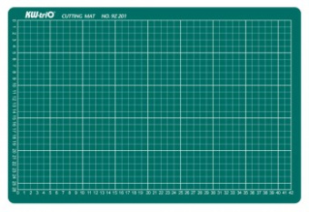 Коврик для резки Kw-Trio 9Z201 A3 450x300мм зеленый