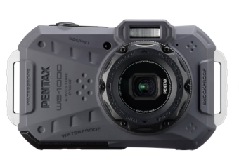 Цифровая фотокамера Pentax WG-1000 (CMOS, 16Mpx, SD) темно-серый