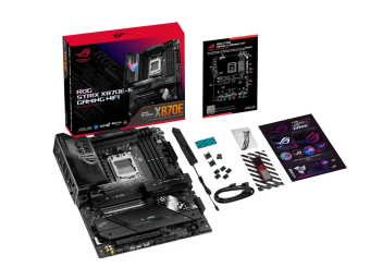 Материнская плата Socket AM5 ASUS ROG STRIX X870E-E GAMING WIFI (X870E) 4*DDR5 HDMI ATX