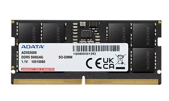 Модуль памяти SODIMM DDR5 32Gb 5600MHz ADATA