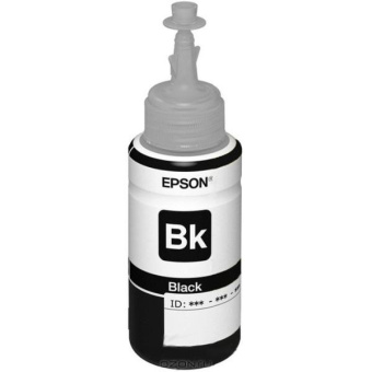 Картридж струйный EPSON T6641 для Epson L100/110/200/210, чёрный