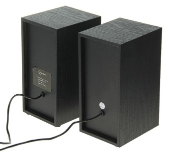 Акустическая система Gembird SPK-203 (2x3W, USB) black wooden
