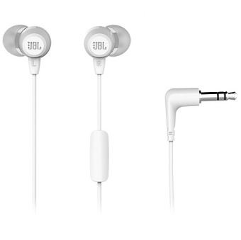 Наушники проводные JBL C50HI jack 3.5mm White