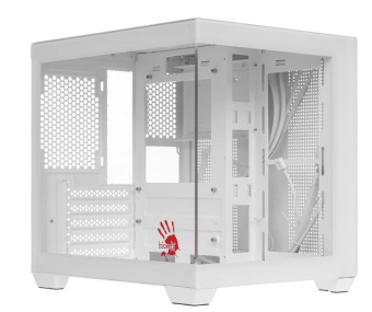 Корпус Bloody CC-121-WH mATX белый