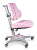 Кресло Mealux ErgoKids Jasper Duo Y-106 (ткань, регулируемая высота, рег. спинка, блок. роликов) Розовый