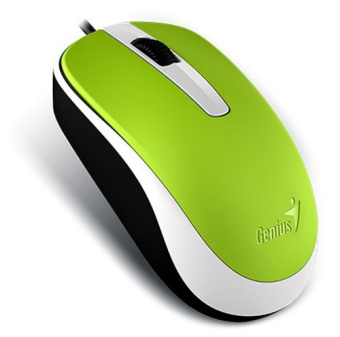 Мышь проводная Genius DX-120 (DX120) 1000dpi USB Green
