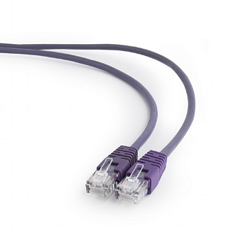 Кабель патч-корд Patch cord кат.5e  2.0м, Cablexpert, многожильный, фиолетовый